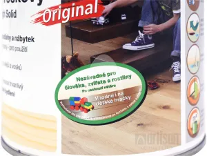 OSMO Tvrdý voskový olej farebný pre interiéry 0.005 l Grafit 3074 vzorka