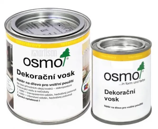 OSMO - Dekoračný vosk intenzívny (vzorka) 3125 - modrý 0,005 L