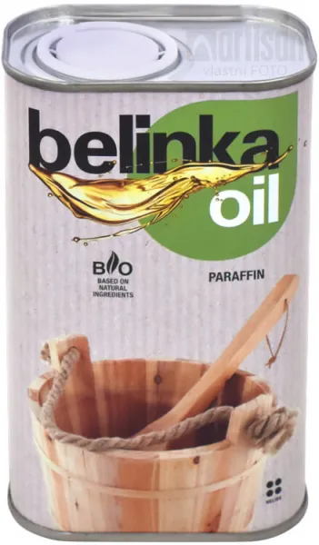 BELINKA Olej na drevo s parafínom bezfarebný 0,5 l