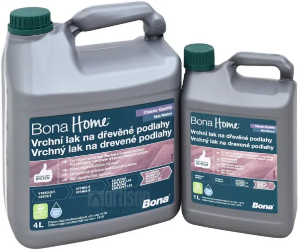 BONA Home Vrchný lak na drevené podlahy 1 l Bezfarebný matný