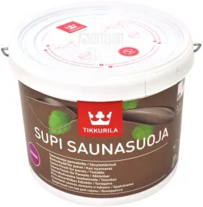 TIKKURILA Supi Sauna Finish - akrylátový lak do sauny 2.7 l Bezfarebný