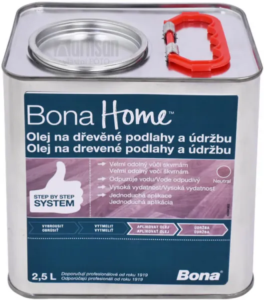 BONA Home Olej na drevené podlahy a údržbu 2.5 l Bezfarebný