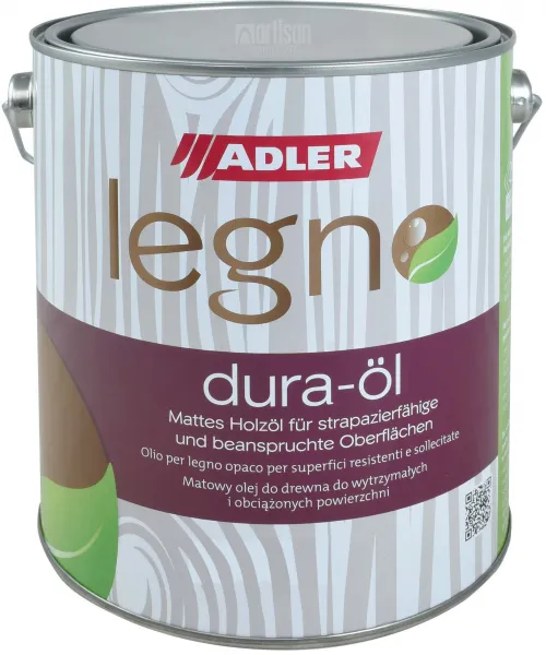 ADLER LEGNO DURA-ÖL - Univerzálny olej na nábytok a podlahy farblos - bezfarebný 2,5 l