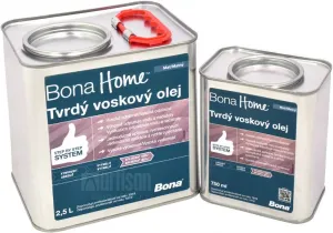 BONA Home Tvrdý voskový olej 2.5 l Bezfarebný matný
