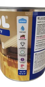 LUXOL Lak na parkety a drevené podlahy v interiéri 0.75 l Lesk