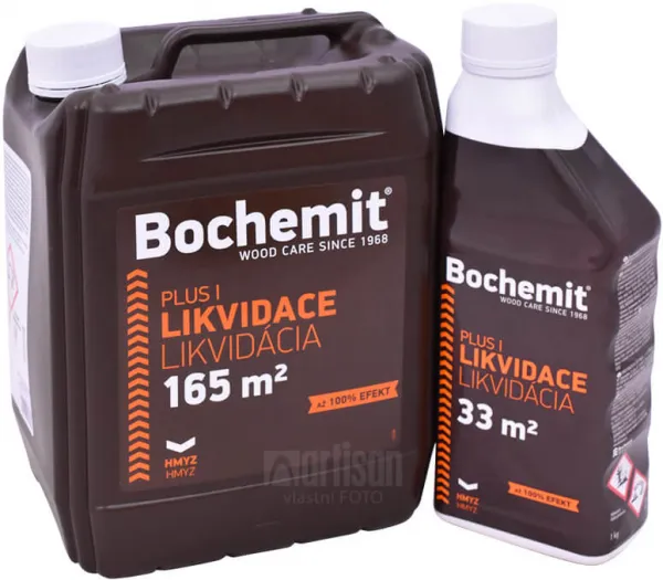 Bochemit Plus - ošetrenie napadnutého dreva 1 l