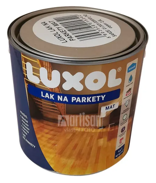 LUXOL Lak na parkety a drevené podlahy v interiéri 2.5 l Lesk
