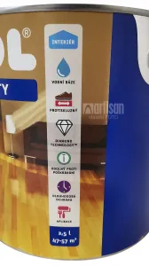 LUXOL Lak na parkety a drevené podlahy v interiéri 2.5 l Lesk