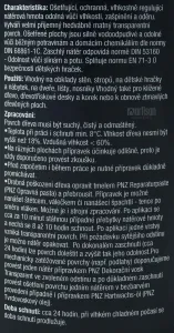 PNZ Dekoračný vosk Transparent 2.5 l Buk