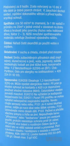PNZ Farebný olej 2.5 l Merbau