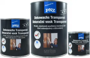 PNZ Dekoračný vosk Transparent 2.5 l Buk