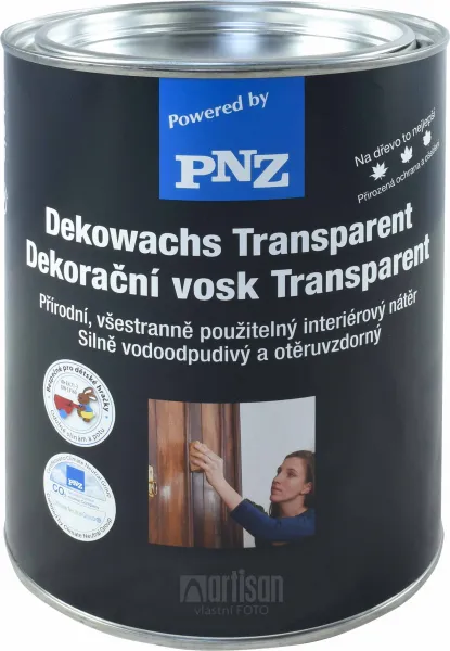 PNZ Dekoračný vosk Transparent 2.5 l Buk