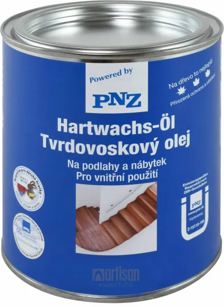 PNZ Tvrdovoskový olej farebný 0.75 l Grafit