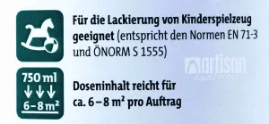 ADLER Kreidefarbe - univerzálna vodou riediteľná kriedová farba do interiéru 0.75 l Almabtrieb