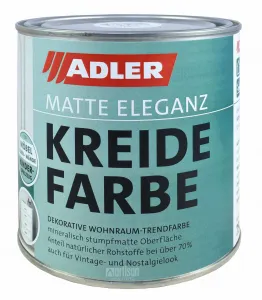 ADLER Kreidefarbe - univerzálna vodou riediteľná kriedová farba do interiéru 0.75 l Almabtrieb