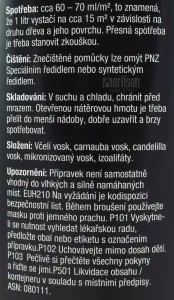 PNZ Balzam zo včelieho vosku 2.5 l Bezfarebný