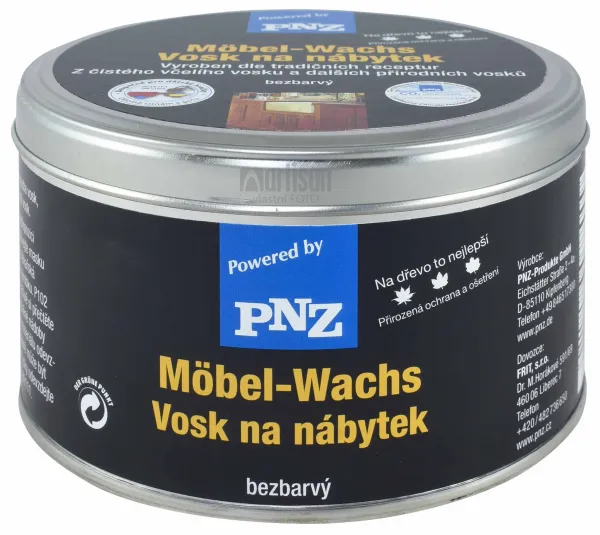 PNZ Vosk na drevený nábytok 0.5 l Bezfarebný