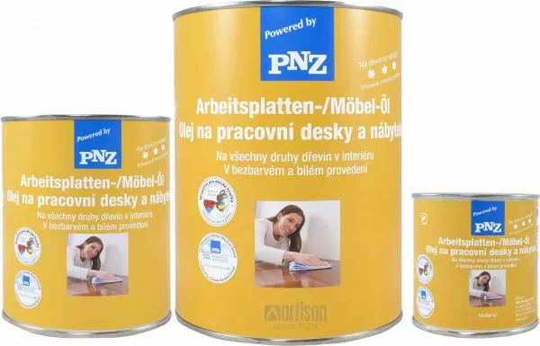 PNZ Olej na kuchynské dosky a nábytok 2.5 l Bezfarebný