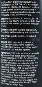 PNZ Dekoračný vosk Creativ 2.5 l Sneh