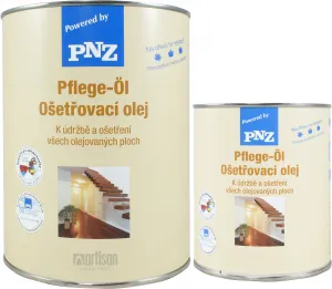 PNZ Olej na ošetrenie olejovaných povrchov v interiéri 2.5 l Bezfarebný