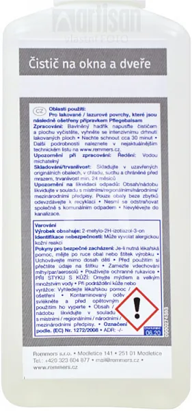 REMMERS PFLEGE-SET - Ošetrovacia sada na okná a dvere set na okná