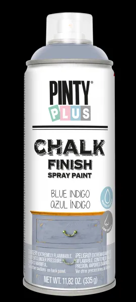 PINTY PLUS CHALK - Kriedová farba v spreji 400 ml CK795 - modrá tmavá