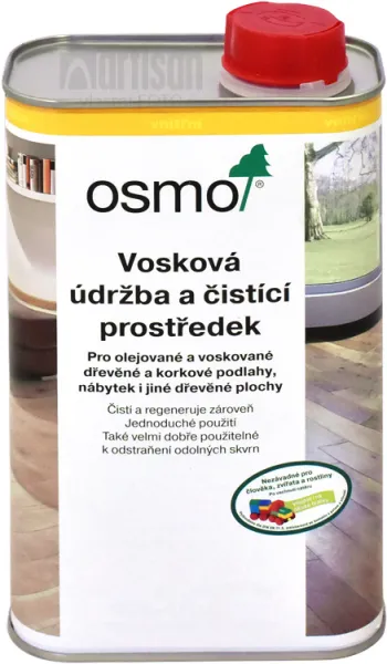 OSMO Vosková údržba a čistiaci prostriedok 1 l Bezfarebný 3029
