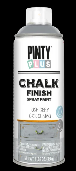 PINTY PLUS CHALK - Kriedová farba v spreji 400 ml CK798 - šedivá