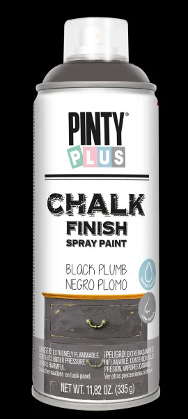 PINTY PLUS CHALK - Kriedová farba v spreji CK799 - grafit 0,4 L