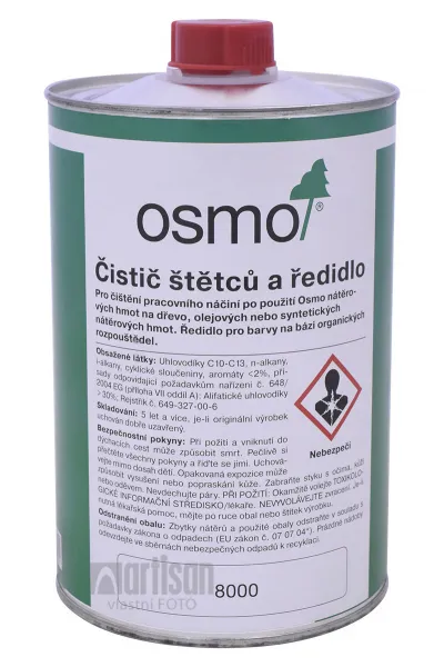 OSMO Čistič štetcov 1 l 8000