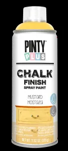 PINTY PLUS CHALK - Kriedová farba v spreji 400 ml CK801 - horčica