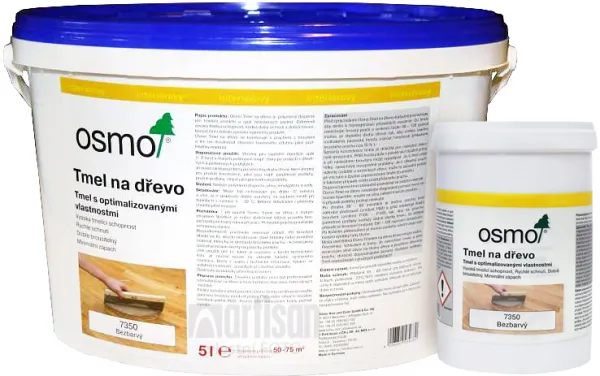 OSMO Tmel na drevo 5 l Bezfarebný 7350