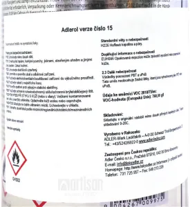 Adler Adlerol Terpentinölersatz - riedidlo na laky a lazúry na drevo 1 l farblos - bezfarebný