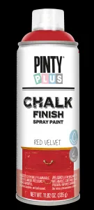 PINTY PLUS CHALK - Kriedová farba v spreji 400 ml CK804 - červený zamat