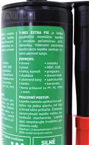 SOUDAL T-REX EXTRA FIX - lepidlo 380g