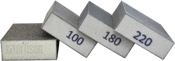 SPOKAR - štvorstranná brúsna špongia zrno 100