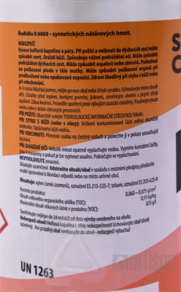 Severochema Riedidlo S 6005, 700 ml