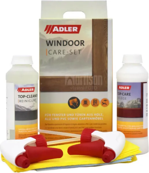 ADLER WINDOOR CARE-SET  - Ošetrovacia sada na okná a dvere sada