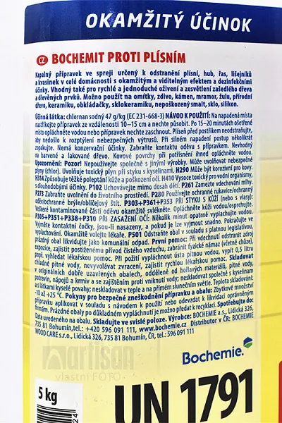 Bochemit proti plesniam 5kg - NOVINKA