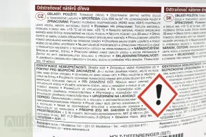 REMMERS HOLZ-TIEFENREINIGER - Odstraňovač starých náterov REM - farblos 2,5 L