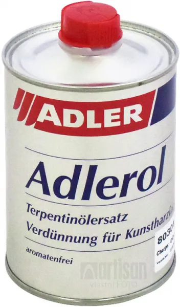 Adler Adlerol Terpentinölersatz - riedidlo na laky a lazúry na drevo 0,5 L farblos - bezfarebný