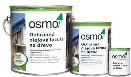 OSMO Vzorkovník Ochranná olejová lazúra Efekt - vejár
