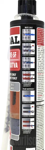 SOUDAL SOUDAFIX VE-SF - chemická kotva 280 ml