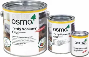 OSMO Vzorkovník Tvrdý voskový olej - originál, farebný, efekt, protišmykový - vejár