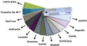 BONDEX Vzorkovník Garden Colors - vejár