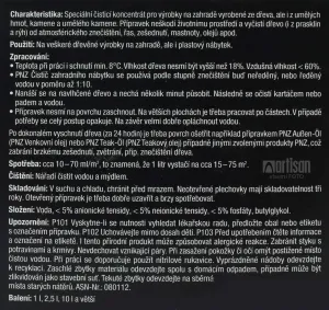 PNZ Čistič záhradného nábytku 1 l