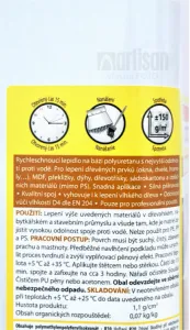 SOUDAL PU lepidlo na drevo 66A 5 kg