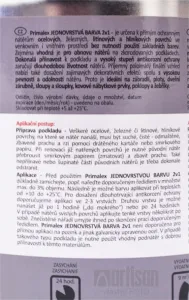 Primalex 2v1 - základná a vrchná farba v jednom 2,5 l modrá