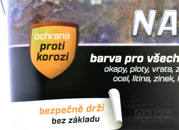 AUSTIS ETERNAL - Farba na vrchné a základné nátery kovov 423 - višňová 0,7 kg