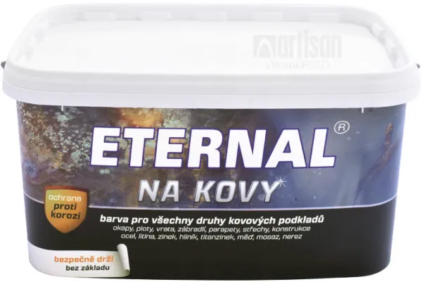 AUSTIS ETERNAL - Farba na vrchné a základné nátery kovov 401 - palisander 5 kg